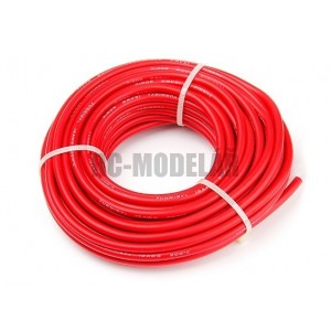Silikonový kabel Turnigy 12AWG - červený - 50cm